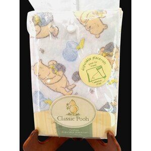 Vintage Winnie Pooh Disposable Placemats 2004 Classic Pooh 12 Mats Travel NOS